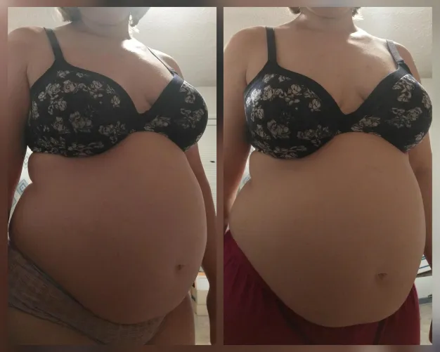 6 months...fatter and plumper