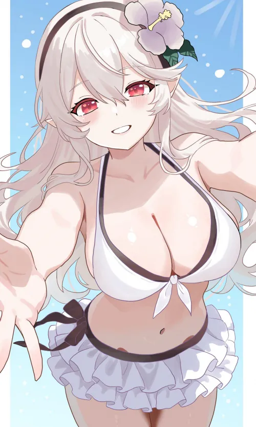 Corrin wanting a hug!