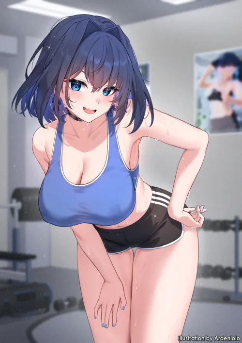Gym Kronii (Ardenlolo) [Hololive]