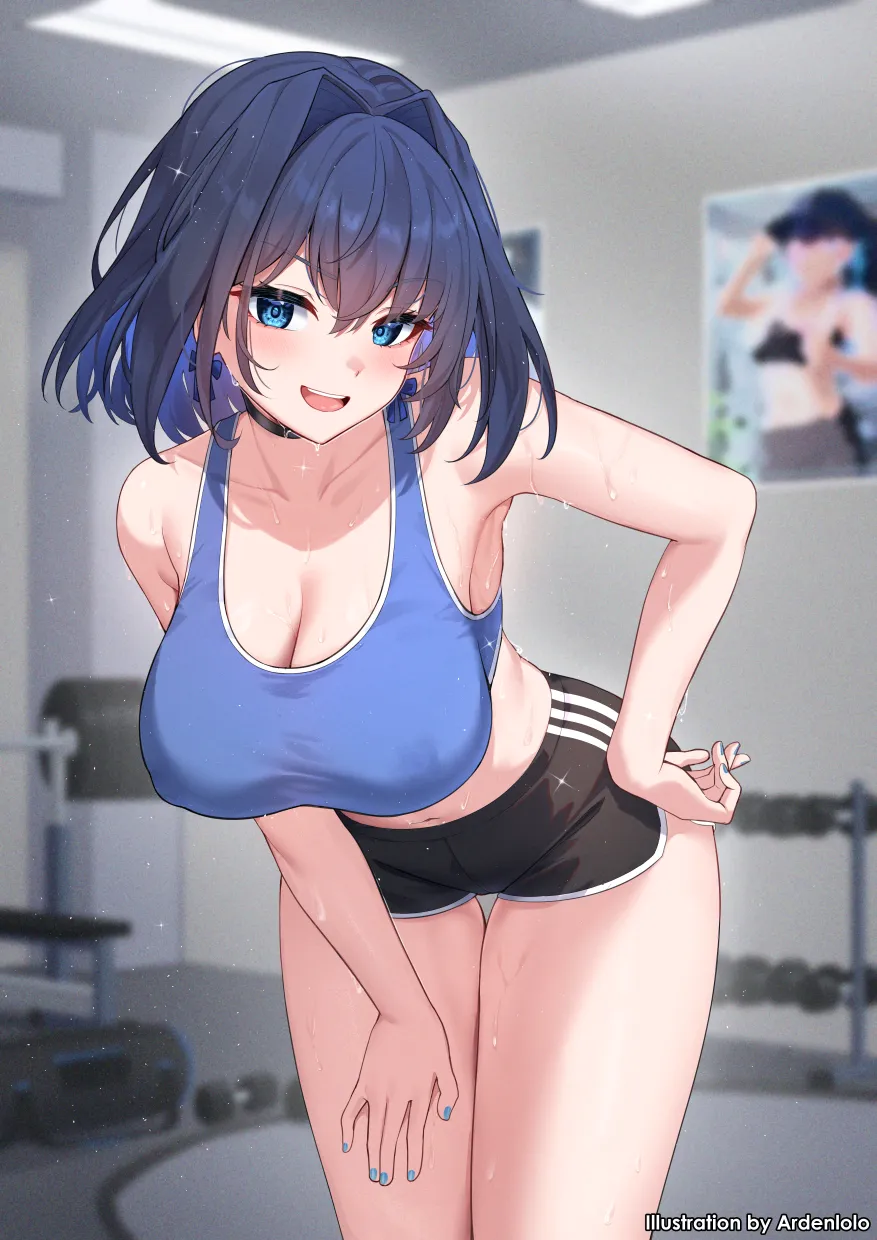 Gym Kronii (Ardenlolo) [Hololive]