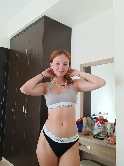 I love laying in nothing but lingerie all day, would you lay with me?