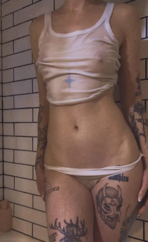 I’m always a wet t shirt winner with these nipples