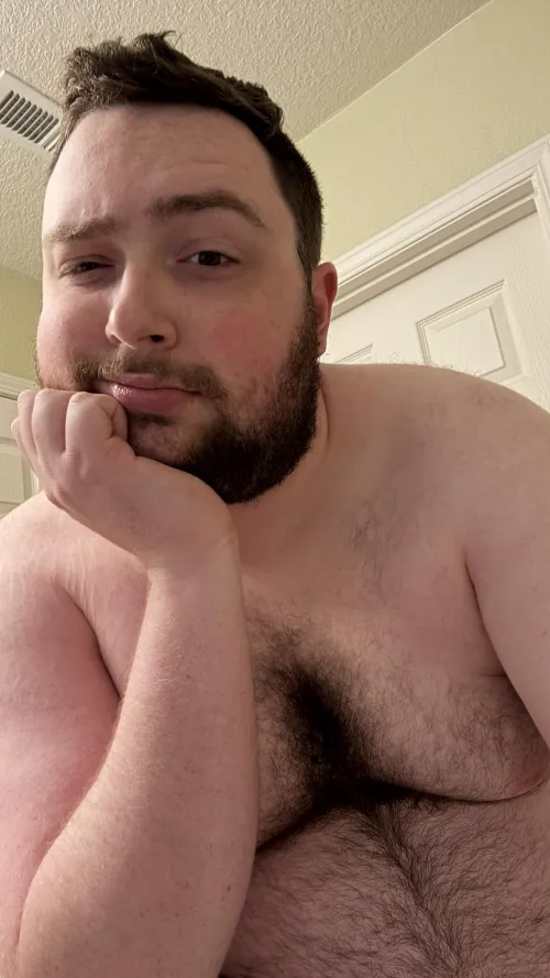Just a thick, hairy cub looking for some attention — did it work?