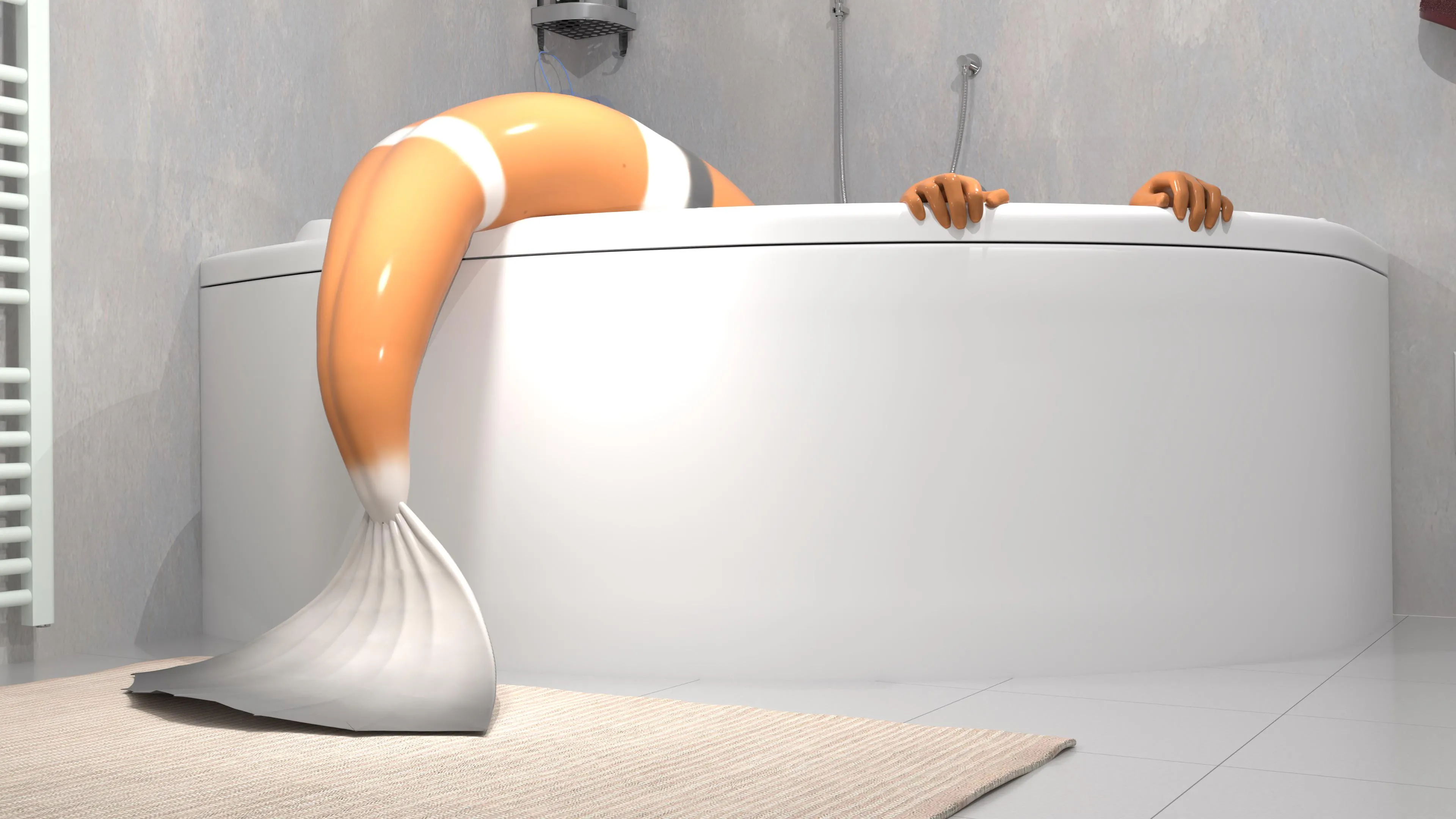 Mermaid Animation WIP