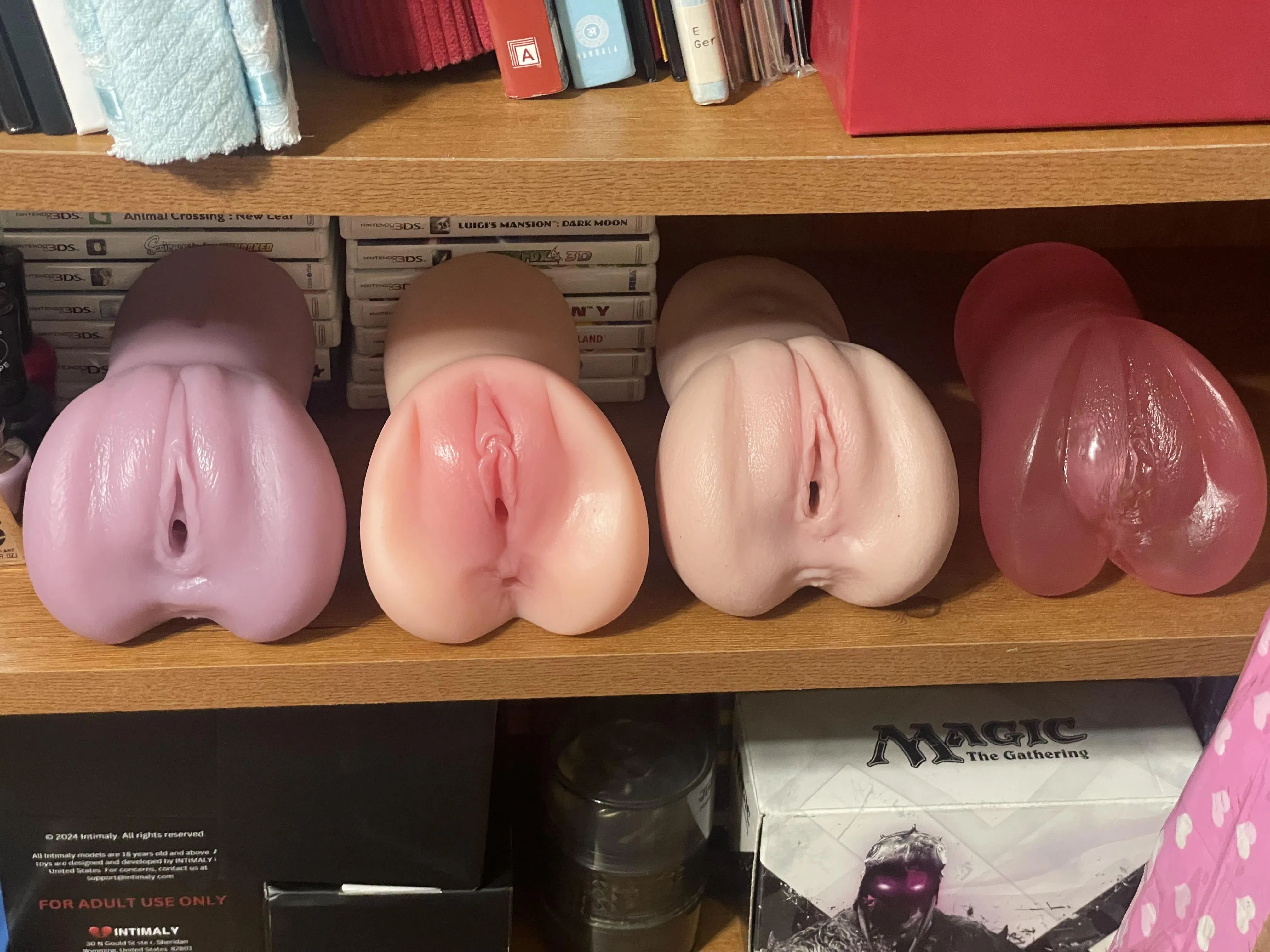 My pocket pussy collection :3