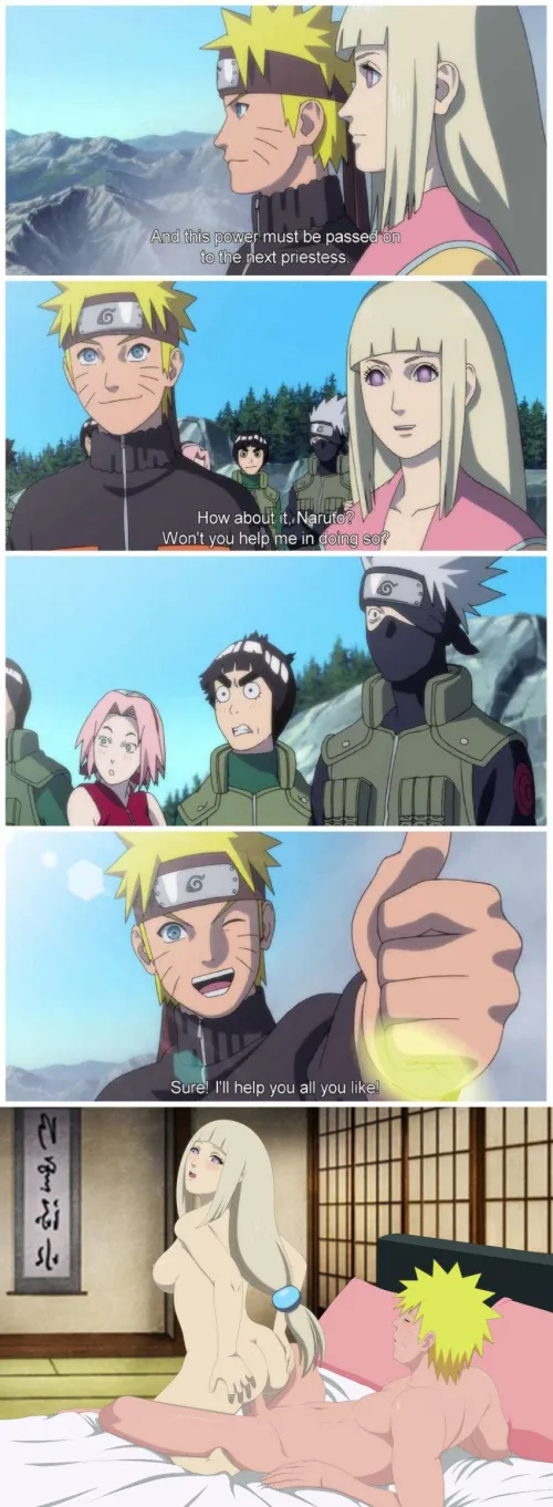 Naruto Always keeps his promises