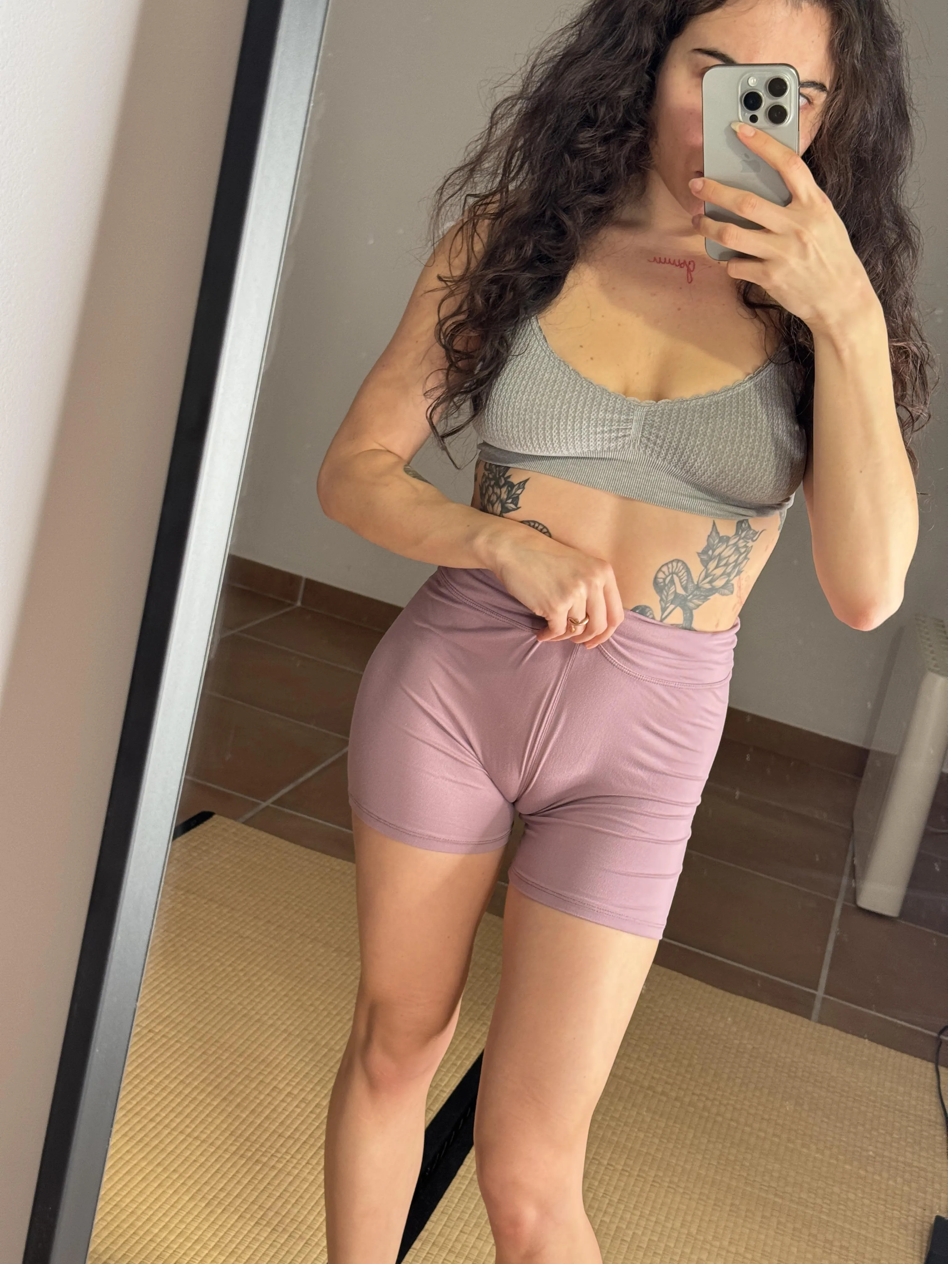 Pretty pink cameltoe