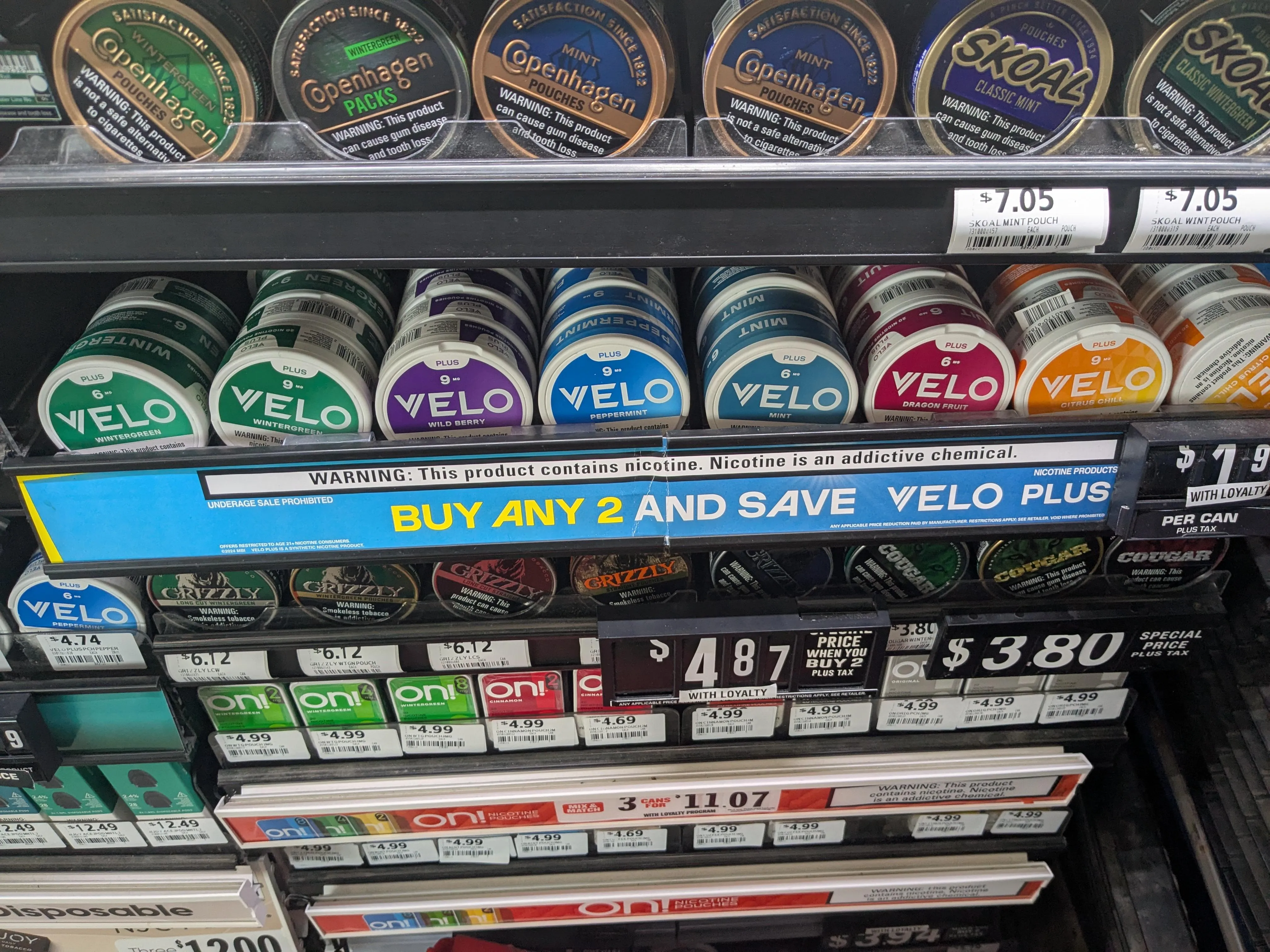 Which flavor Velo?