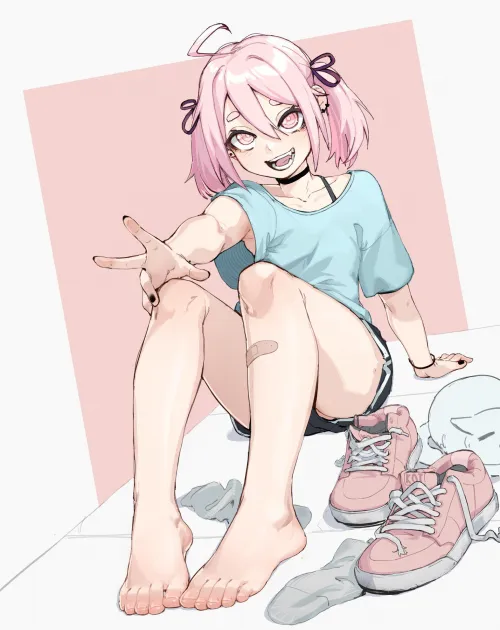 Barefoot cutie (k-rha's)