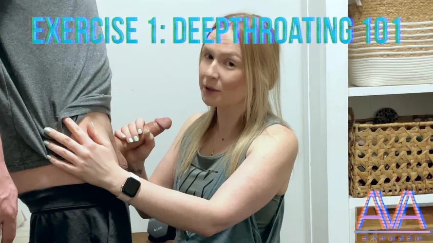 Couples Get Free Deepthroating Lessons… Class is in Session 👅💦