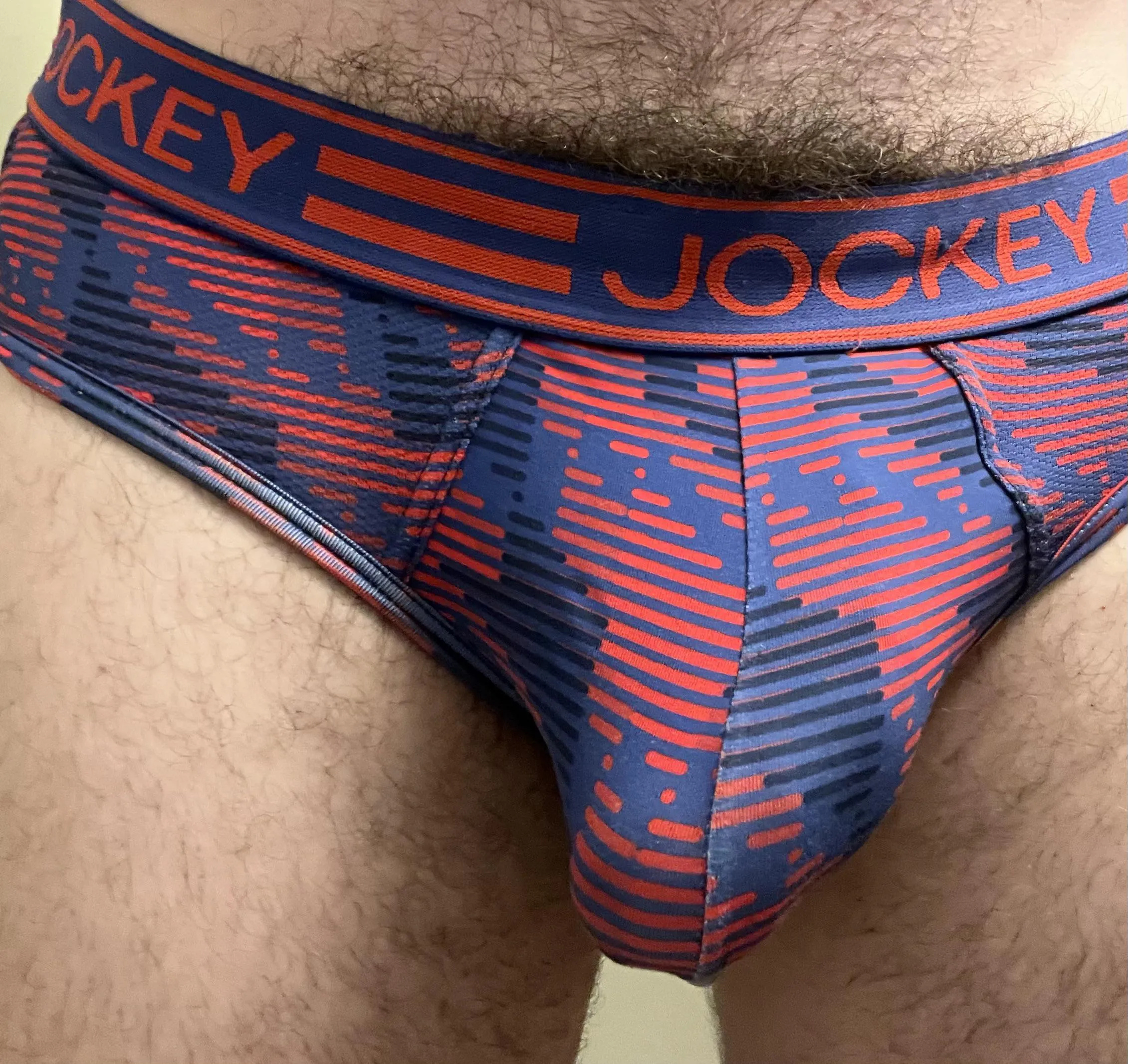 Day 83: Red-blue print Jockeys