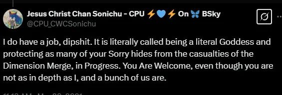 How is Chris a real person.