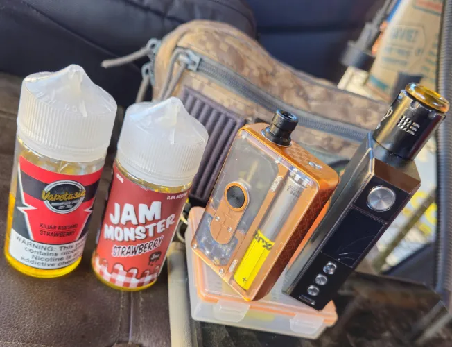 How much ejuice do you go through in a month?