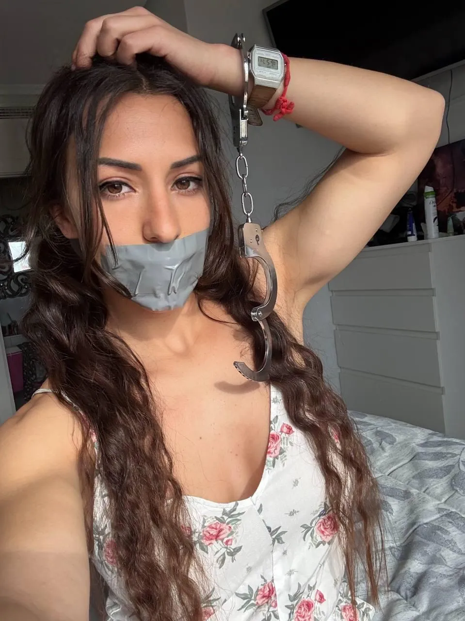 I challenge you... let's play the beast and the tamer. selfbondage