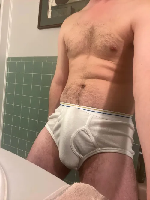 I love tighty whities.
