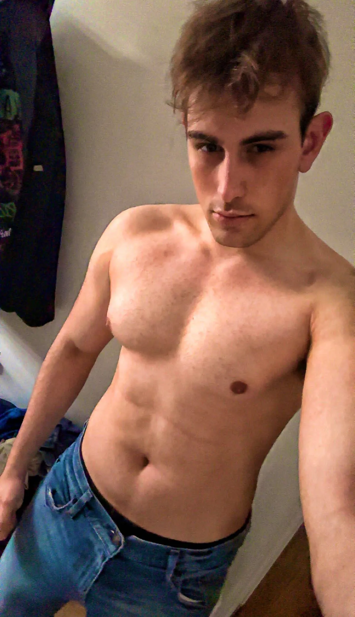 I need my nipples sucked hard who promises to do a good job?