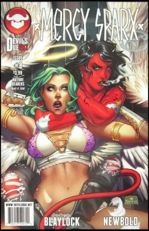 Mercy Sparx [Mercy Sparx Vol. 2 Issue 8, Devil's Due Comics]
