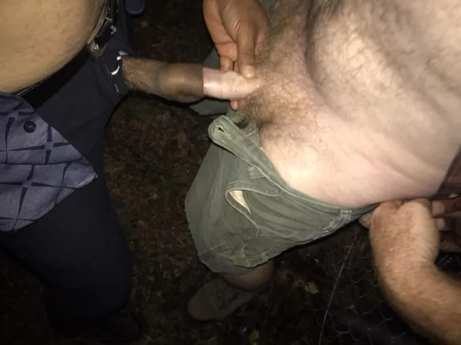 My dick is hosting another cock, they are having fun…