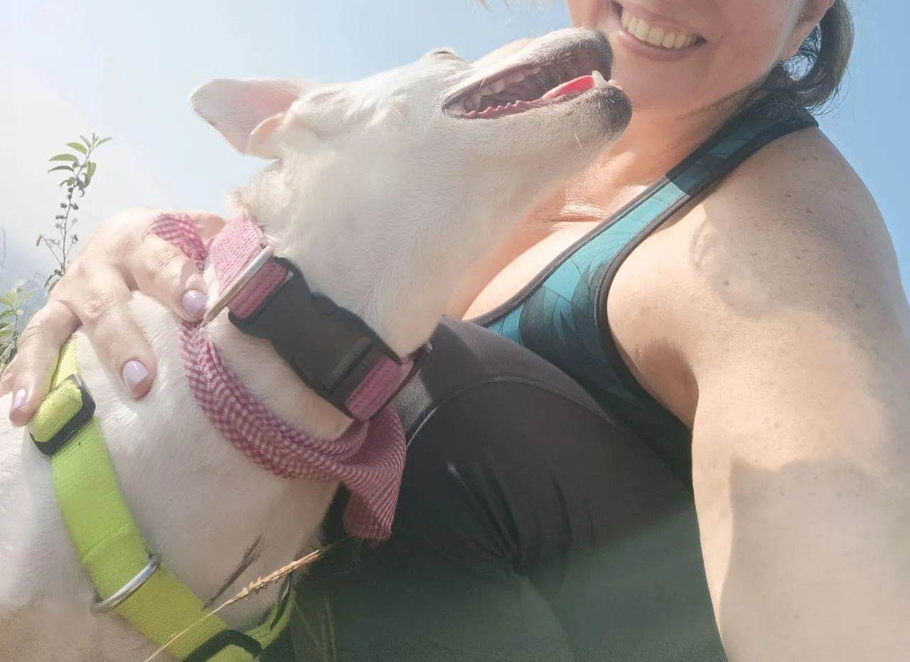 My dog likes my boobs in this sportsbra, wbu?
