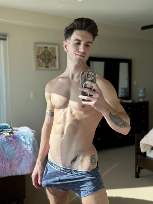 My morning wood says hi