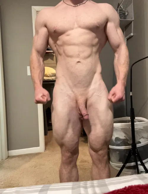 My thighs are my best muscle group