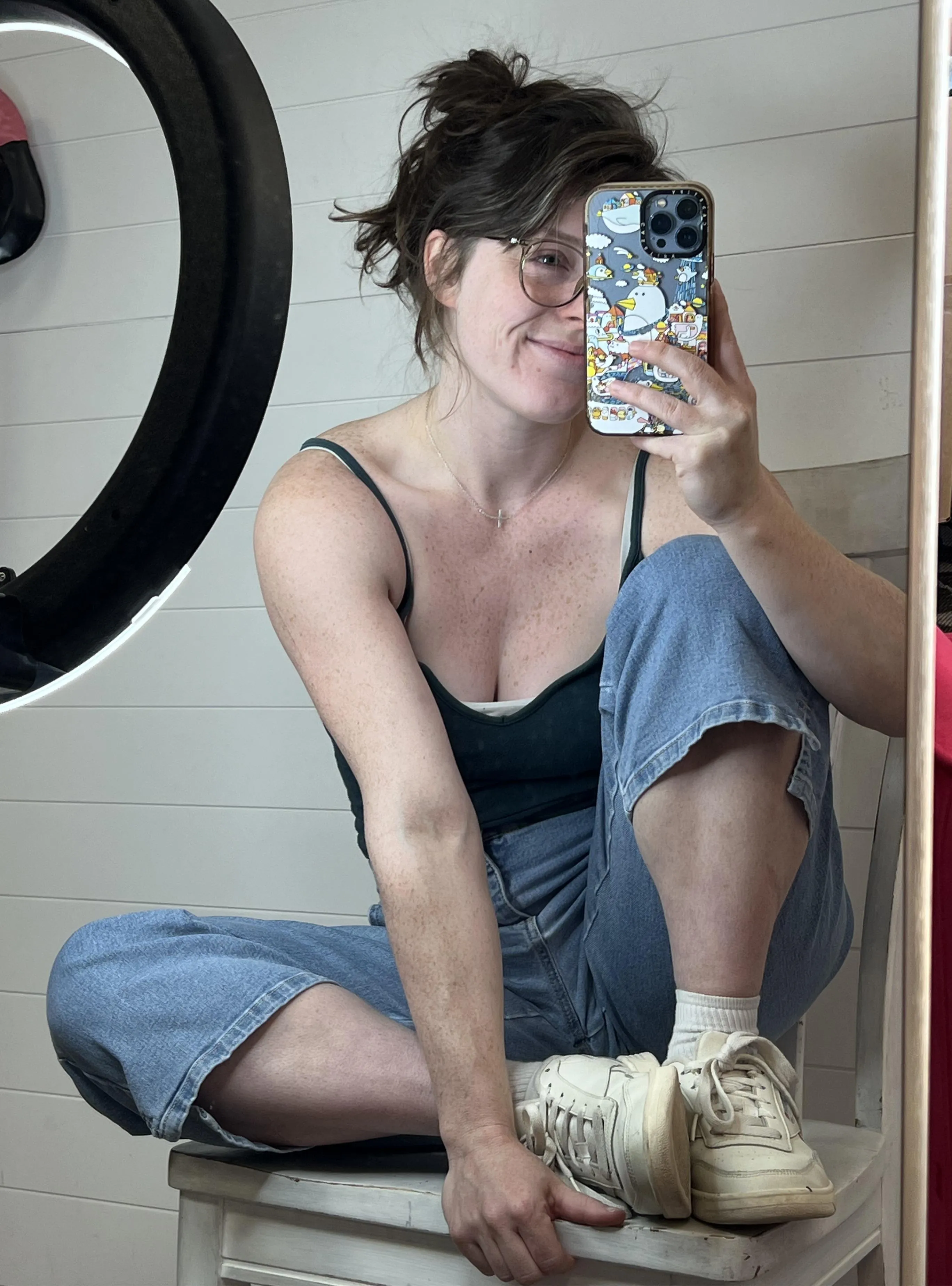 Not my traditional type of post here, but hopefully my chest freckles still bring ya joy