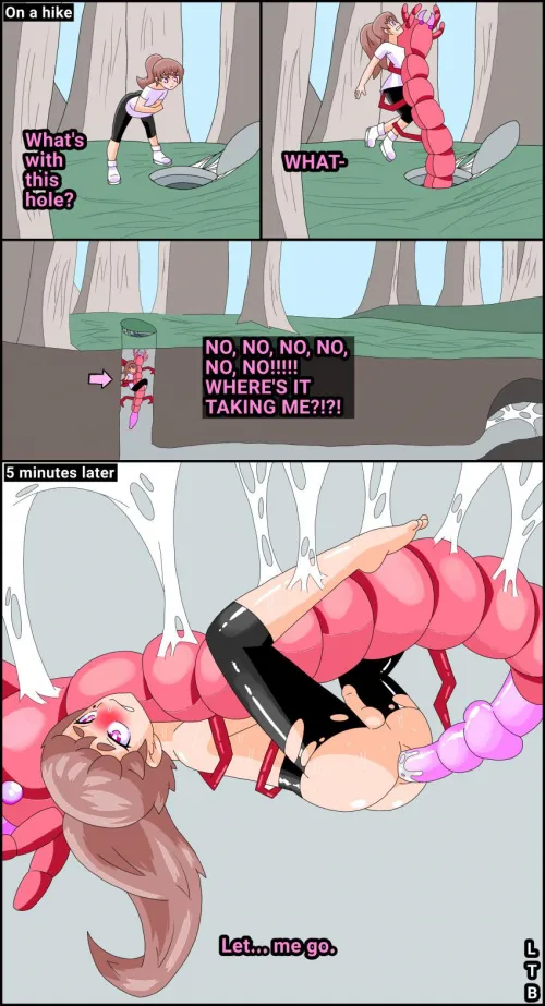 Oh no it’s got me! 😳someone help me please 🙏🏻 i hate centipedes gross gross gross! 😰