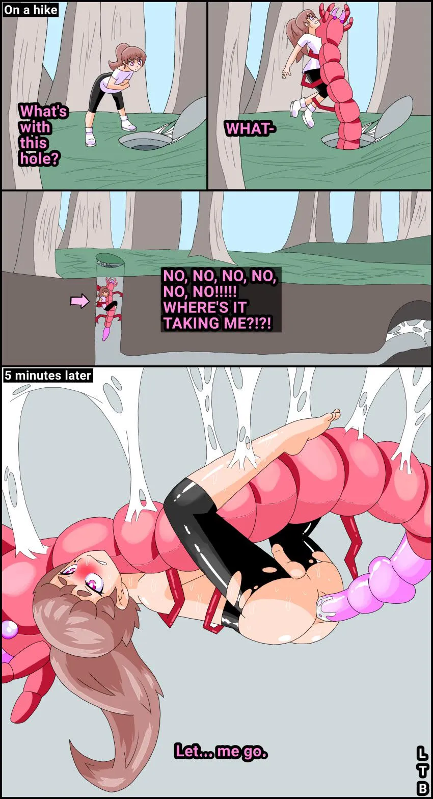 Oh no it’s got me! 😳someone help me please 🙏🏻 i hate centipedes gross gross gross! 😰