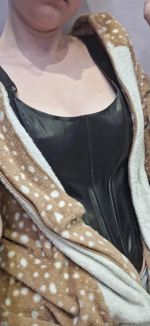 Something to make latex addicted me just as happy as little me!