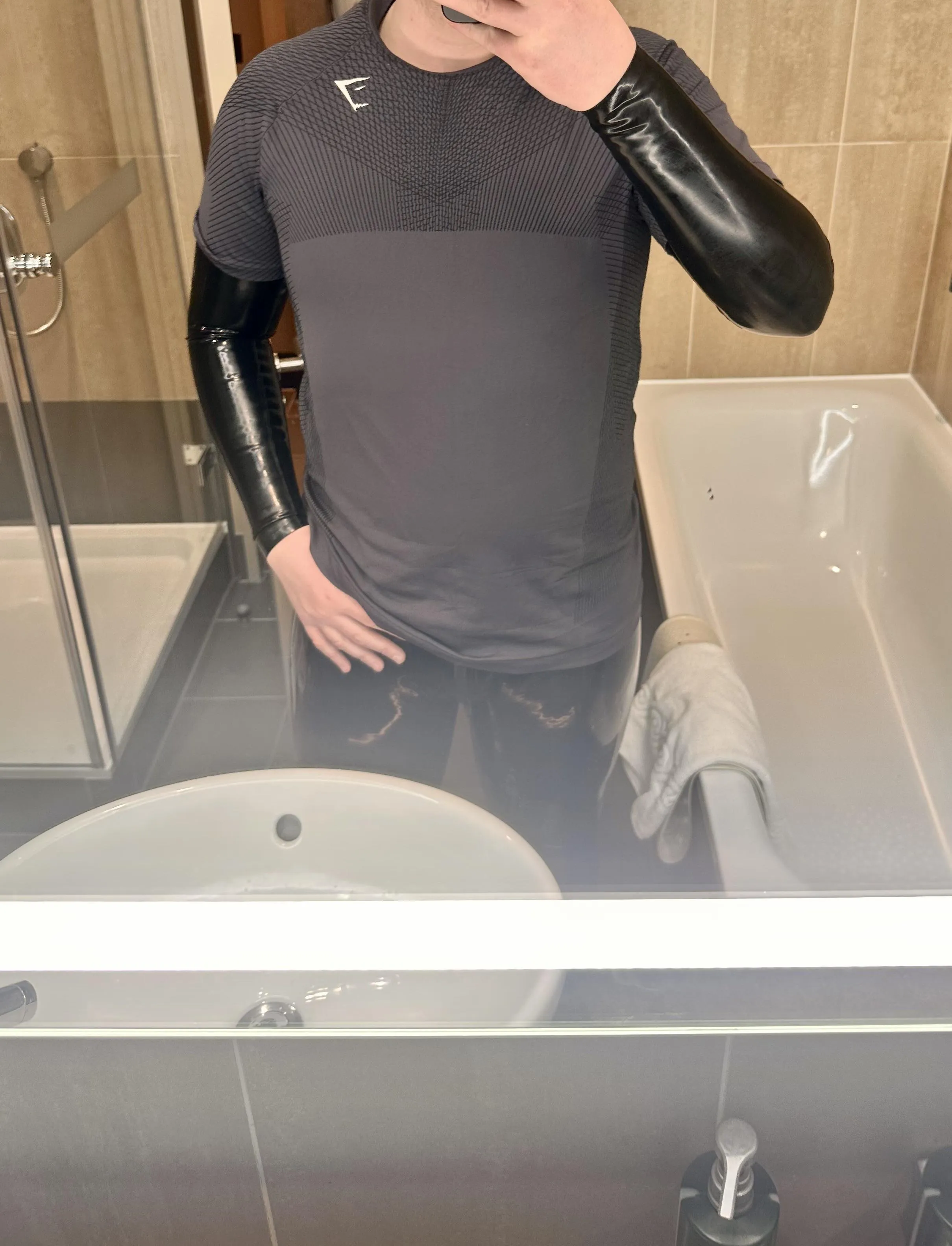 What do you think of my gym outfit