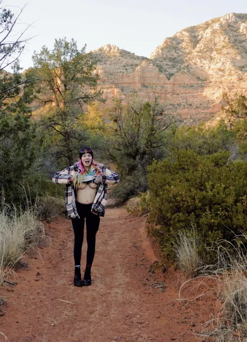 Almost flashed ya❤️