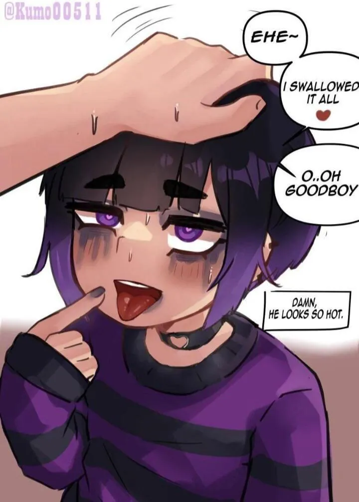 Being a good boy like this sounds like a dream come true 🌸