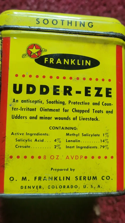 For soothing poor hucows