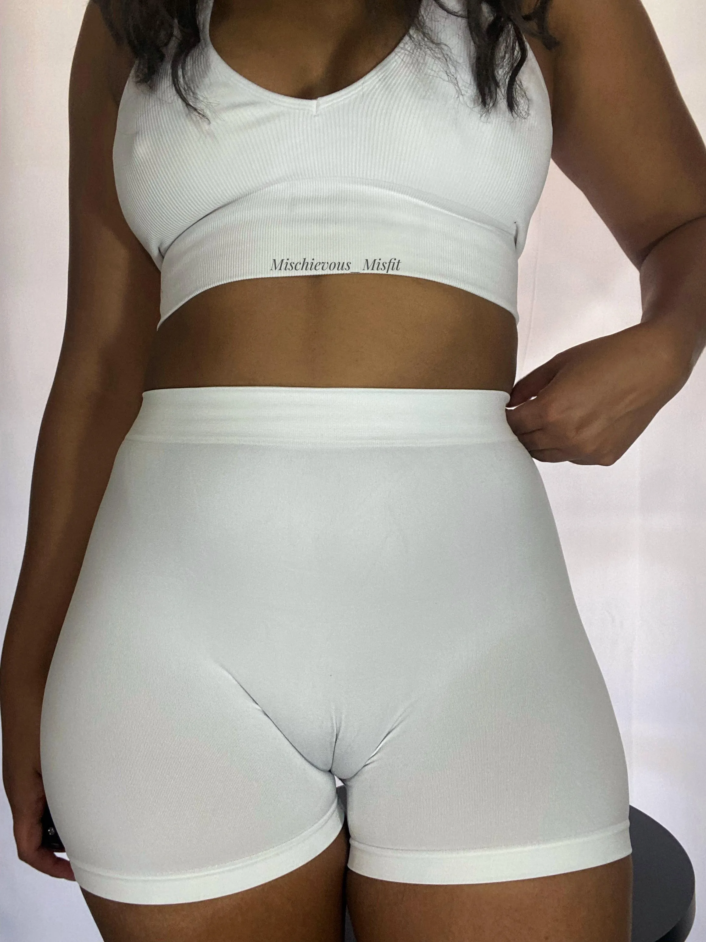 Hmm I probably should save these shorts for home workouts, right?