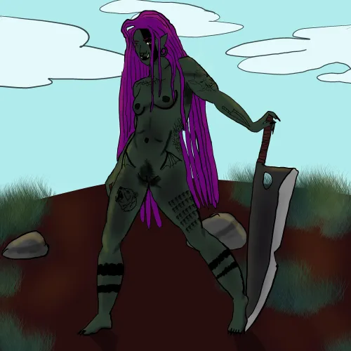 Koth, Fury of the Boar Clan by Me [OC]