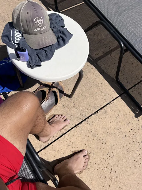 Made it to the pool today