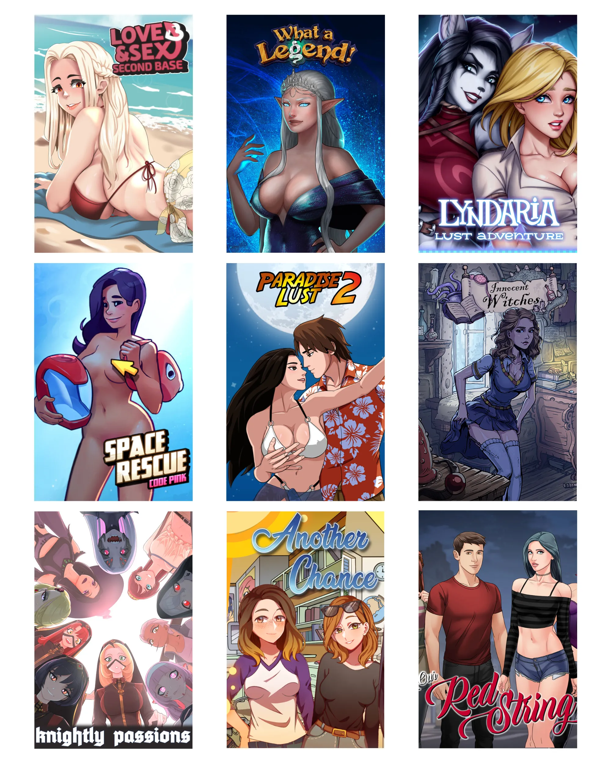 Saw one made for 3D AVNs, wanted to make one for 2D AVNs. Pick one from each row