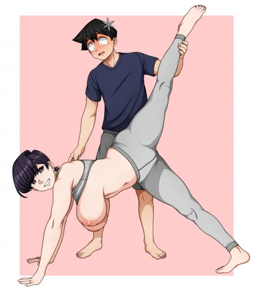 Shuuko Komi loves yoga