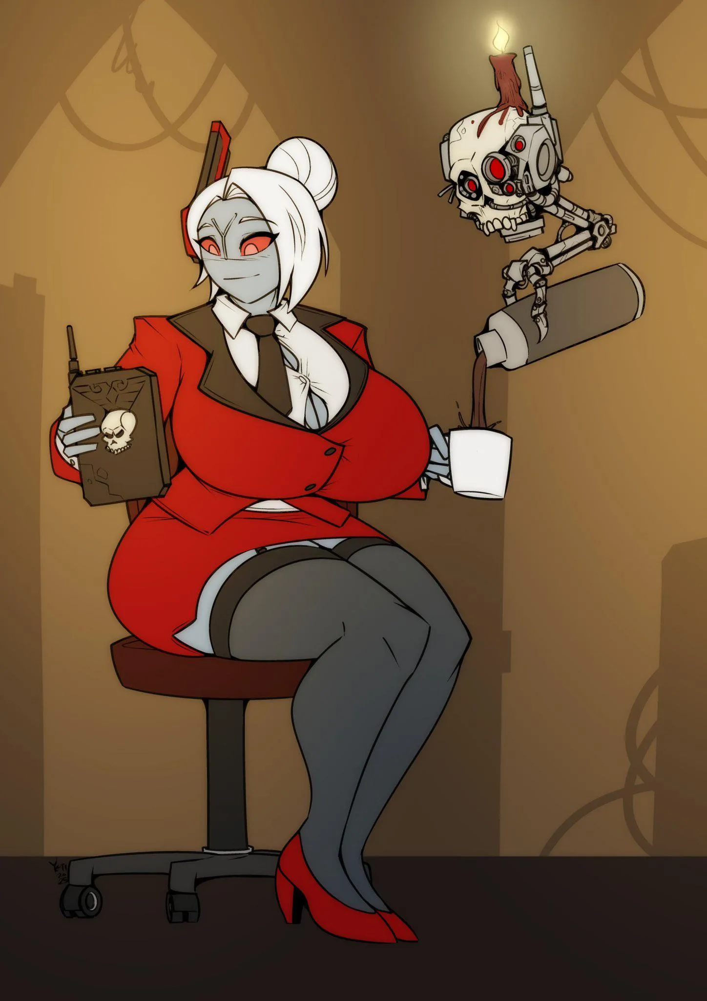 Tau Secretary by SexualYeti