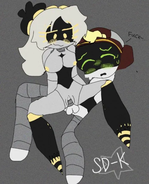 Thad and K remake cuz the last one looks like shit (this one still ain't very good but uh-)