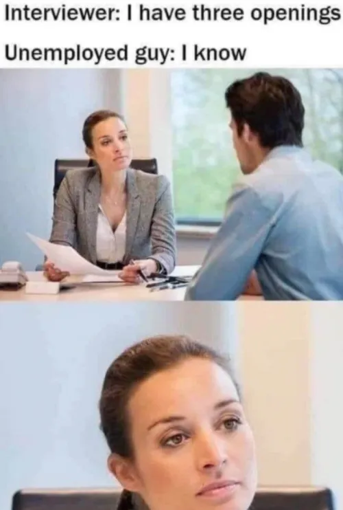 three openings, zero chances