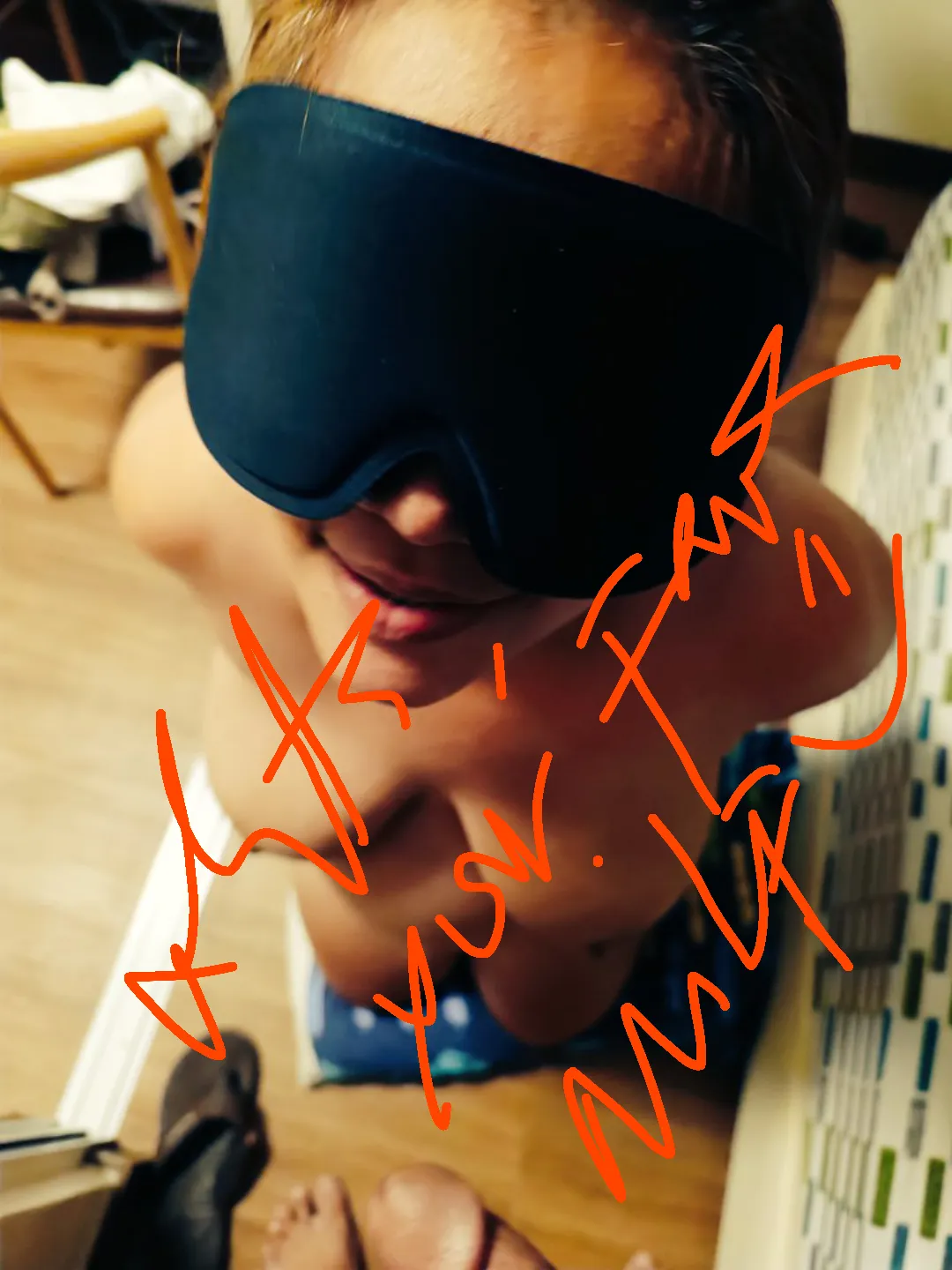 Under arrest for being too hot and expert in BJ