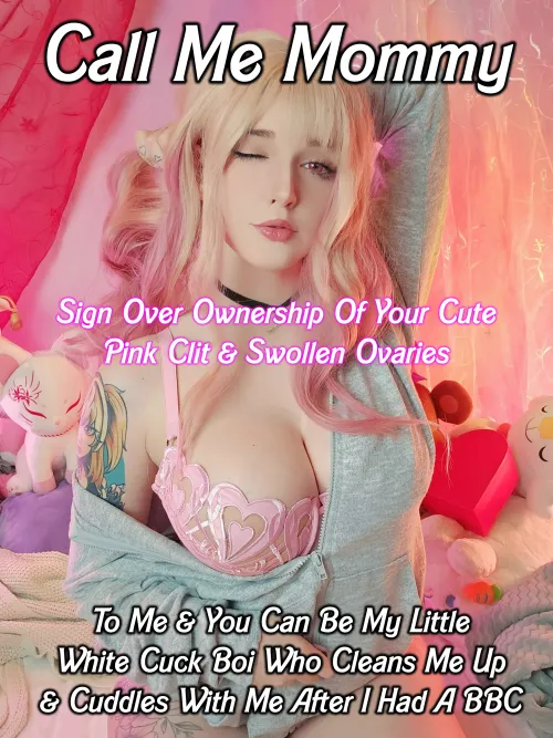 Would sign over your little cock to her? 😳