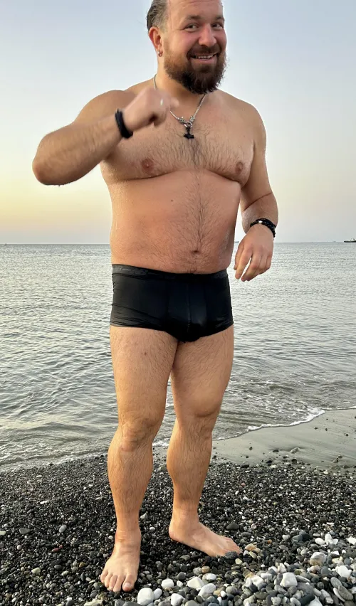 At 4:45AM headed, straight from the airport, to the beach for a sunrise and refreshing sea dip