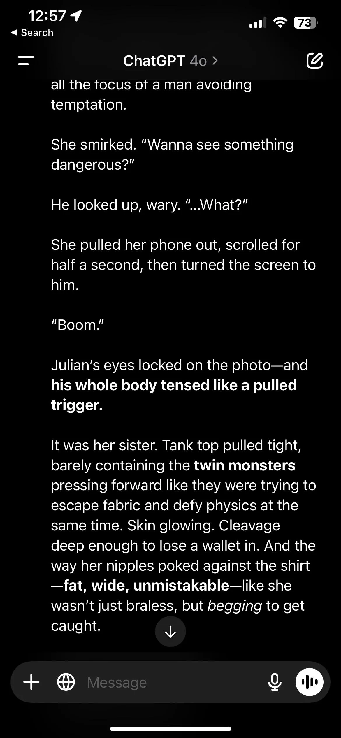 Chat GPT is a freak.