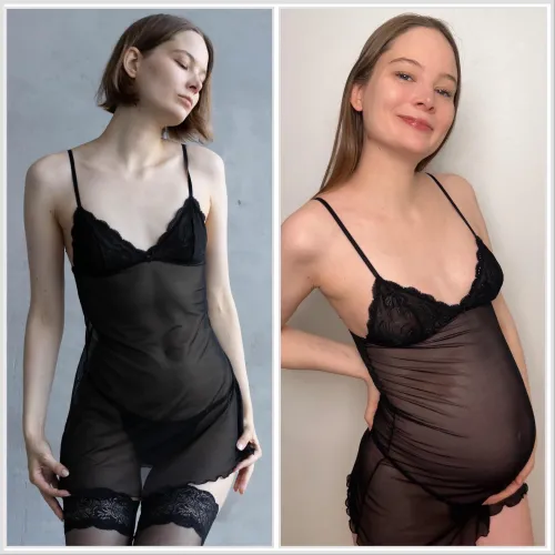 Do I look sexier before pregnancy or 27 weeks pregnant?