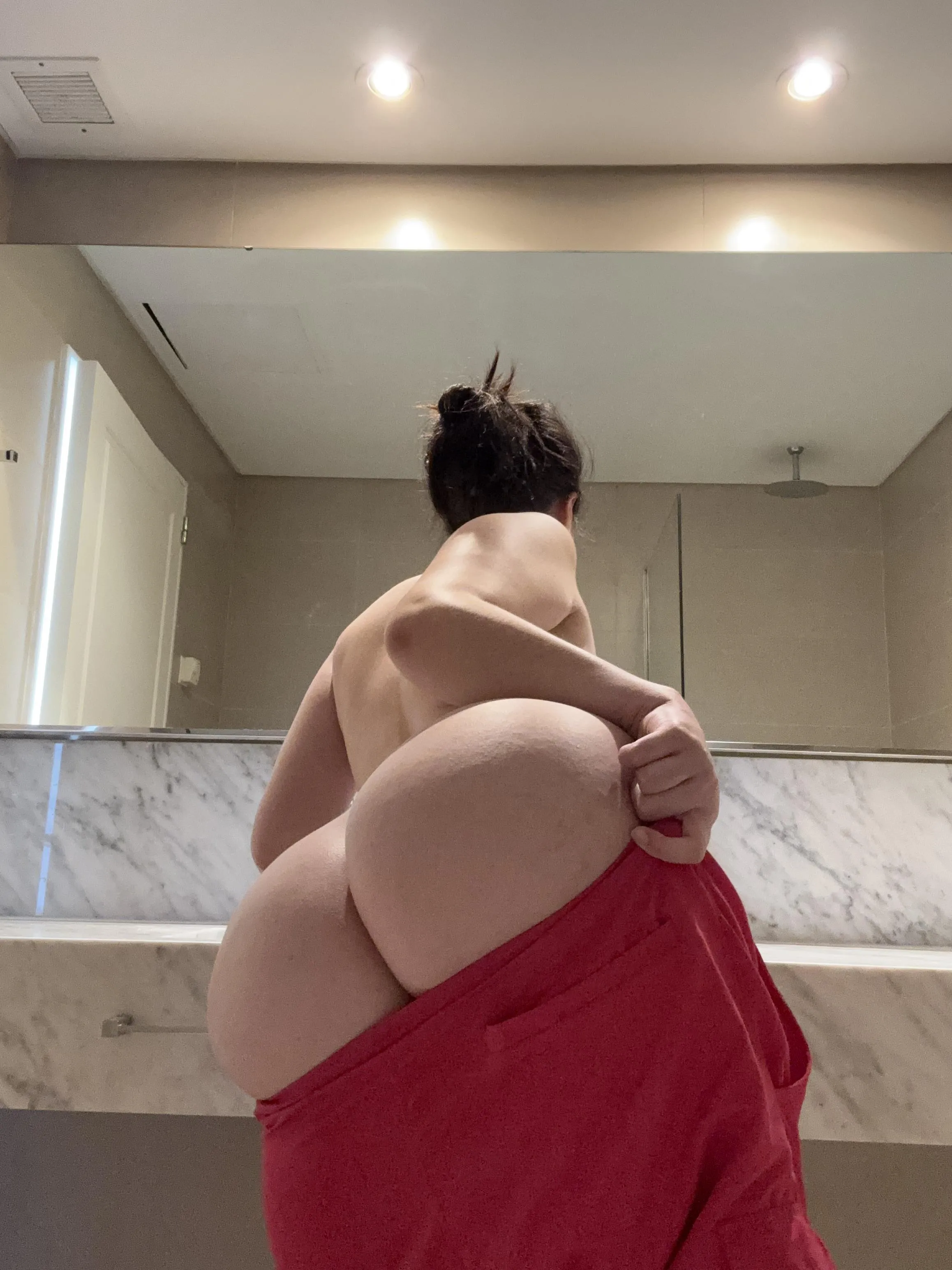 Eyes locked on me…