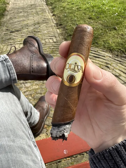 First cigar in almost a years time