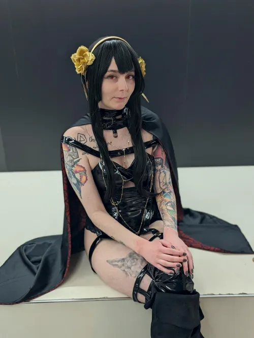 Im yasumi_cosplay and this is my Yor Forger cosplay