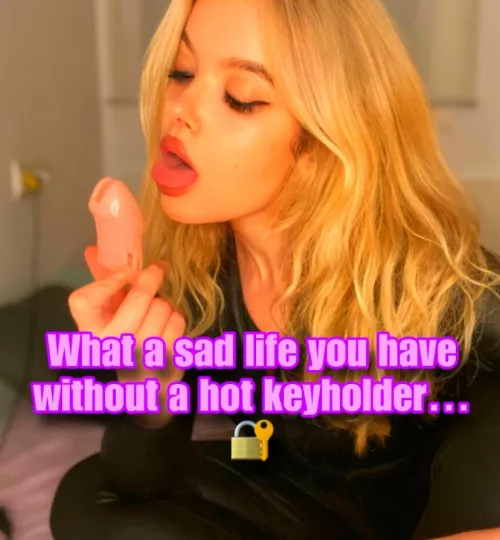 Life is better with a keyholder [no imagefap] [oc]